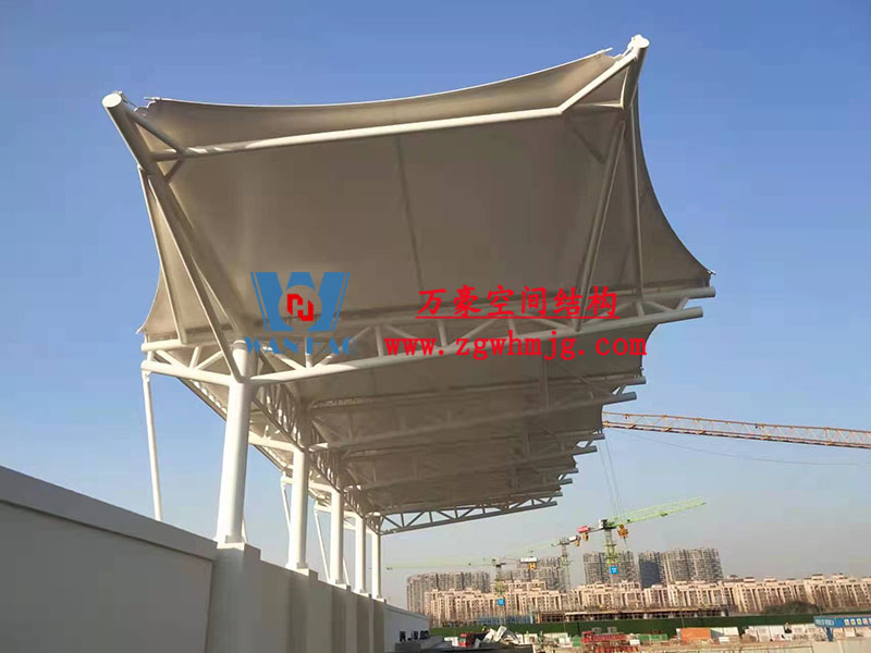 張家港市新建九年一貫制學校膜結(jié)構(gòu)工程