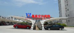 寧波車棚廠家哪家好？膜結(jié)構(gòu)車棚廠家優(yōu)先選擇萬豪
