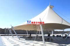 張拉膜涼亭有什么優(yōu)點(diǎn)？一般張拉膜結(jié)構(gòu)涼亭價(jià)格是多少？