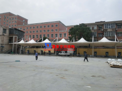 膜結構充電樁車棚是什么？安裝膜結構充電樁車棚有哪些注意事項？