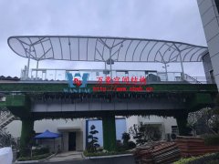 雨棚遮陽棚為什么選膜結構？膜結構雨棚遮陽棚有哪些優(yōu)勢？